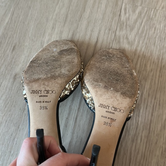 Lightly worn Golf Jimmy Choo heels - Picture 2 of 4